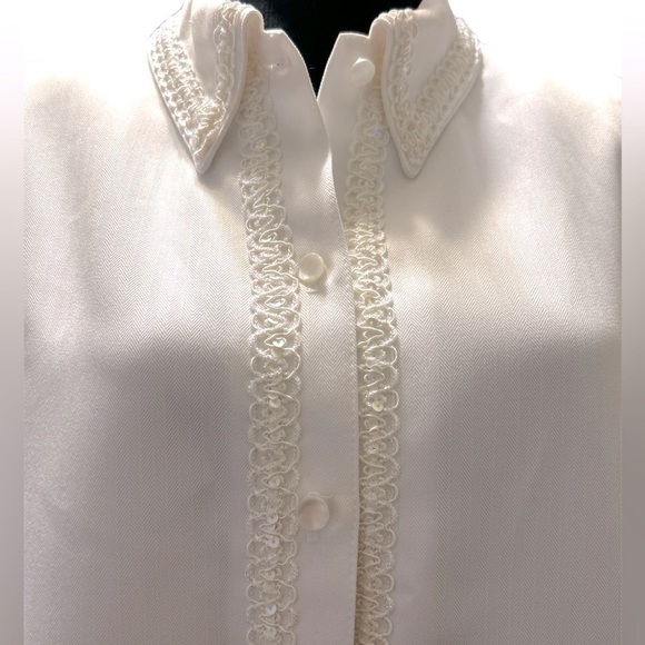 Vintage Toni Marie For Sissies Sportswear Blouse Size 18 - Picture 5 of 9